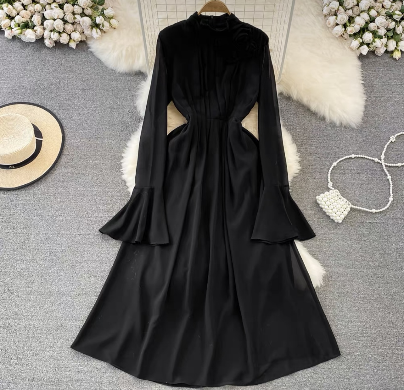 Never ending love rose dress FD78 images